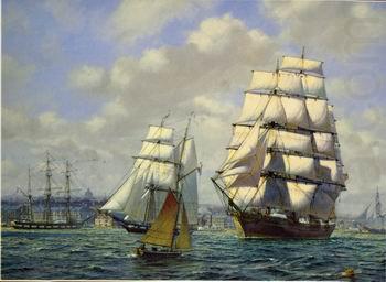 unknow artist Seascape, boats, ships and warships. 54 china oil painting image